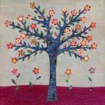 Art Pint - Whimsical Flower Tree