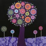 Art Print - Purple Tree