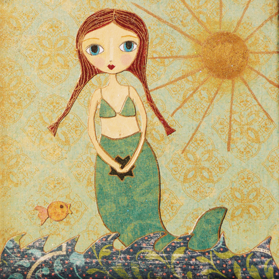 Art Print - Jessy The Mermaid