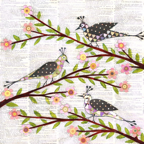 Art Print - Whimsical Birds